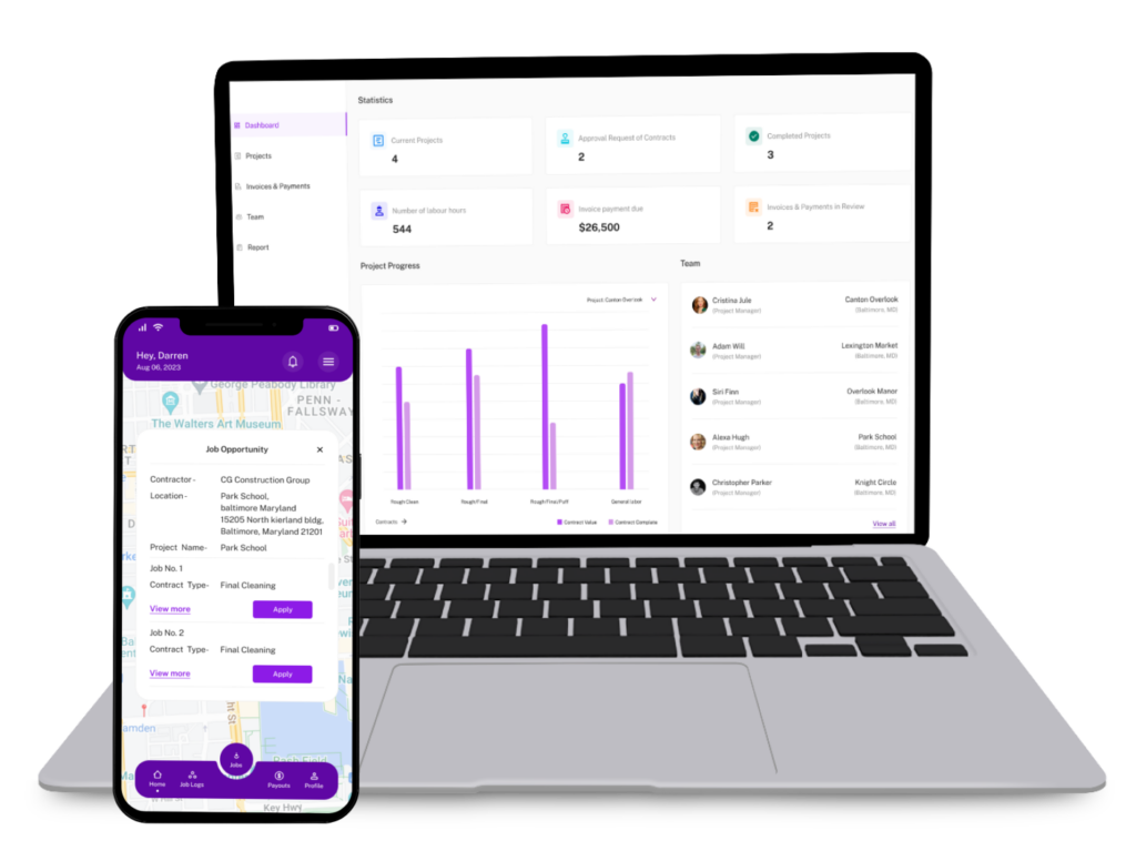 app and web